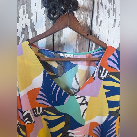 Jodifl Palmetto Bay Dress Multi Color Size Medium - Picture 7 of 10